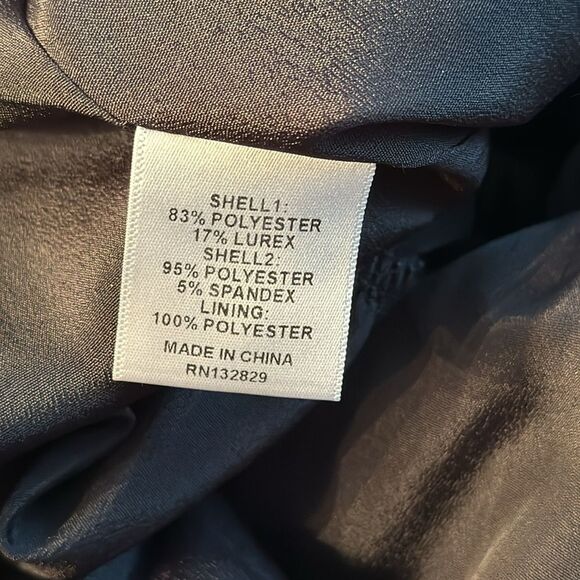 Lovers + Friends metallic star black bodysuit size XS - Picture 10 of 11